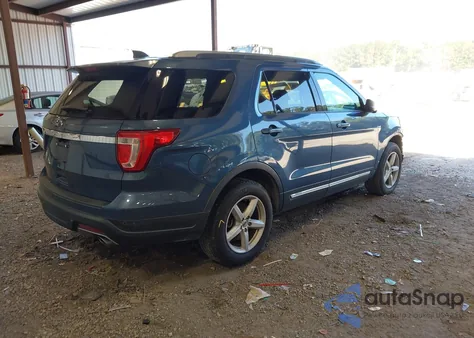 2018 Ford Explorer Xlt from USA, damaged, VIN 1FM5K7D89JGB33725